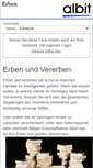 Mobile Screenshot of erbschaftsinfo.de